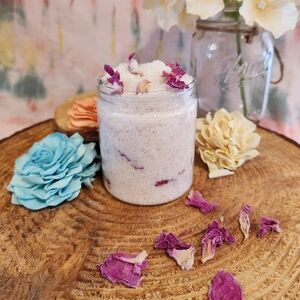 Handmade Tickle Me Pink fizzy bath salts